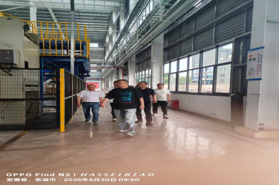 Yuhai City Leaders Visit Wuhu Hetian Company for Inspection and Guidance