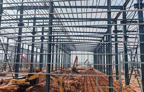 New Workshop Construction in Full Swing, Advancing Toward a New Chapter in Production