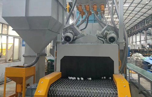 Company’s Newly Purchased Through-Feed Shot Blasting Machine Successfully Put into Operation