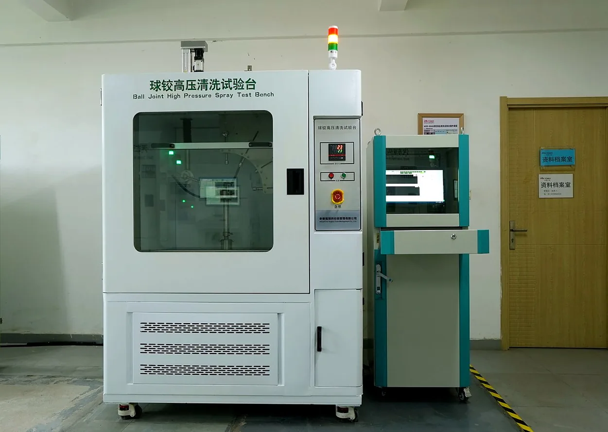 Ball joint high-pressure cleaning test bench WSD-8846